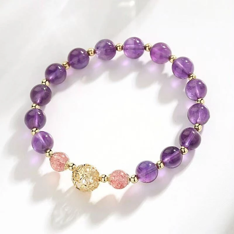 13-20mm（12-16颗）天然紫水晶