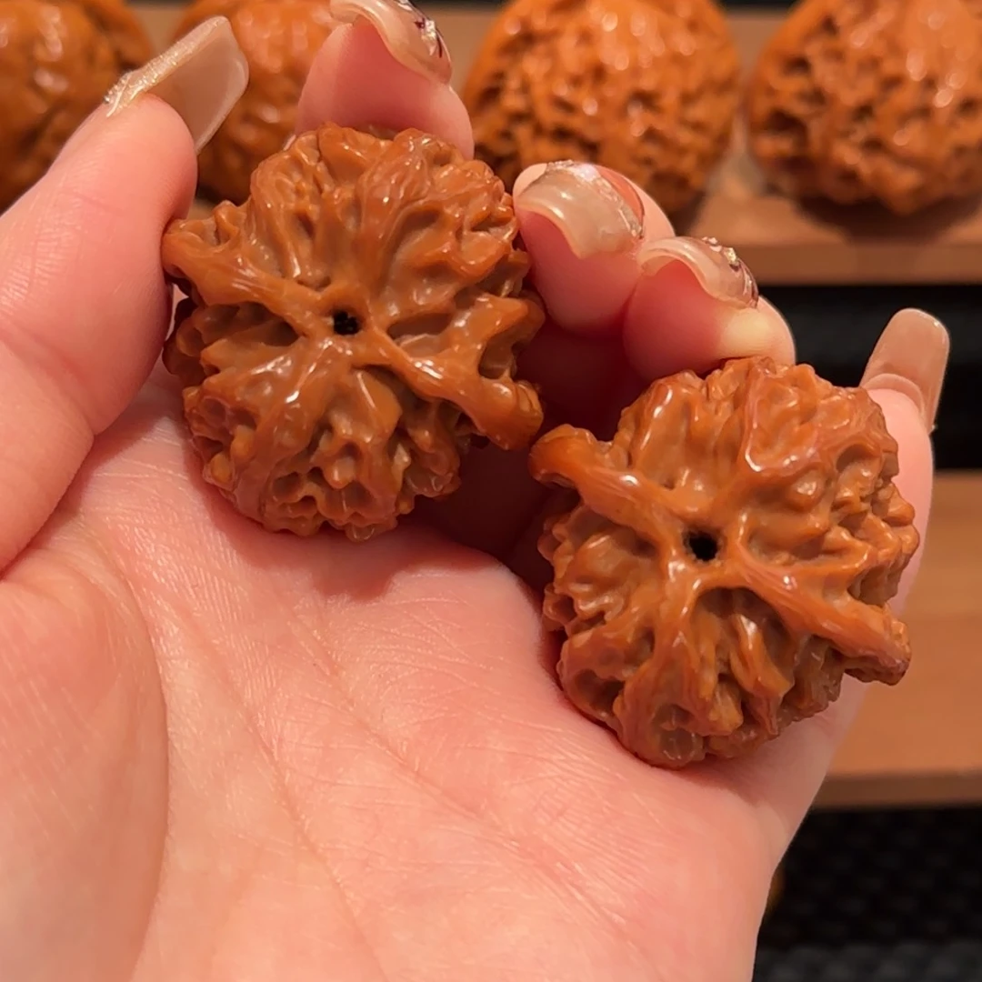 桃核吊坠苹果园36 精品986