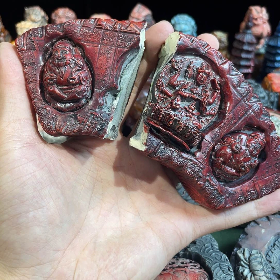 彦***妞陶瓷艺术作品欣赏破损