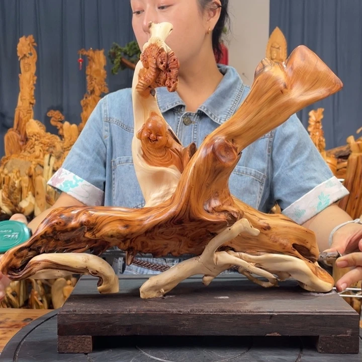 柏木（崖柏）随型摆件