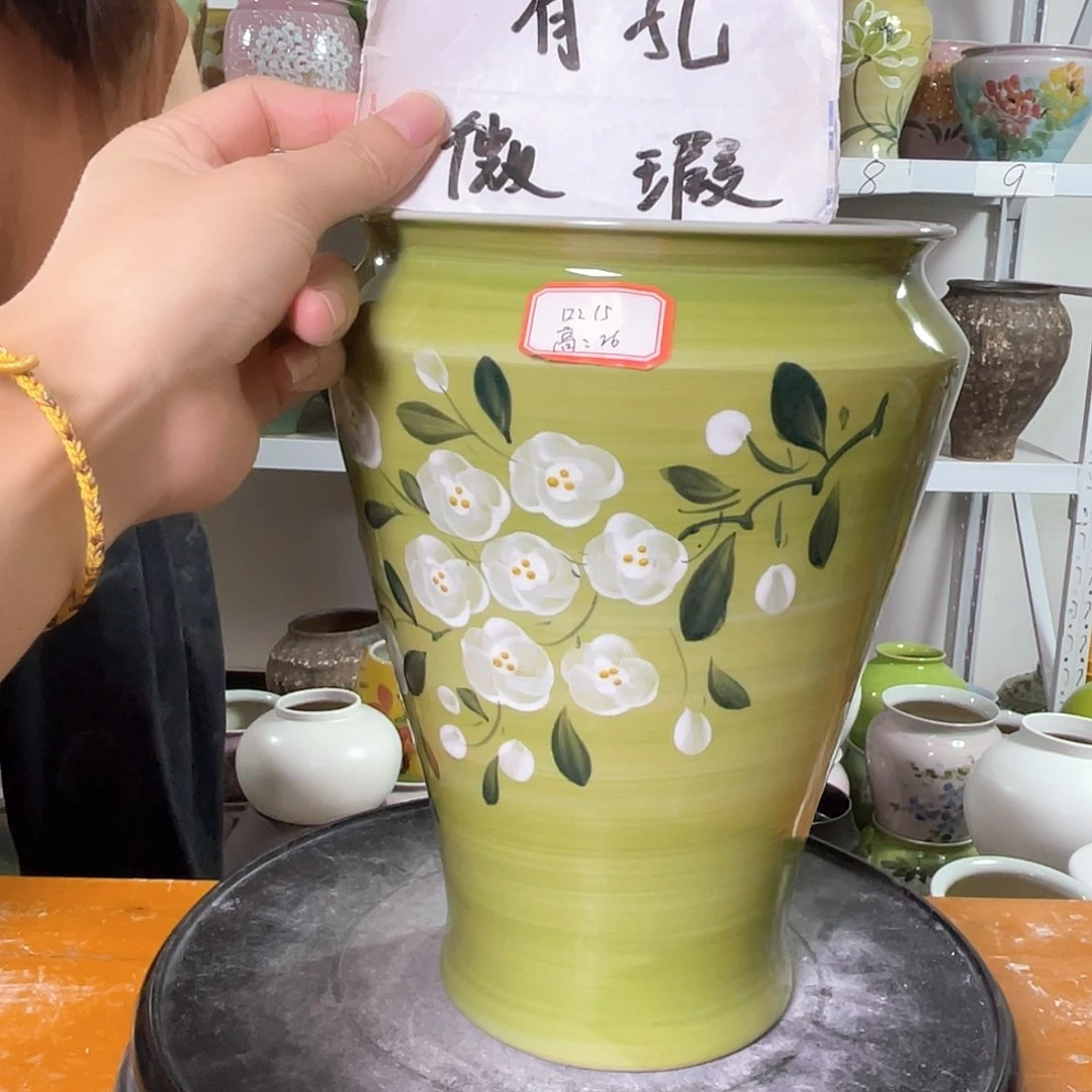 景德镇陶瓷花盆花器123