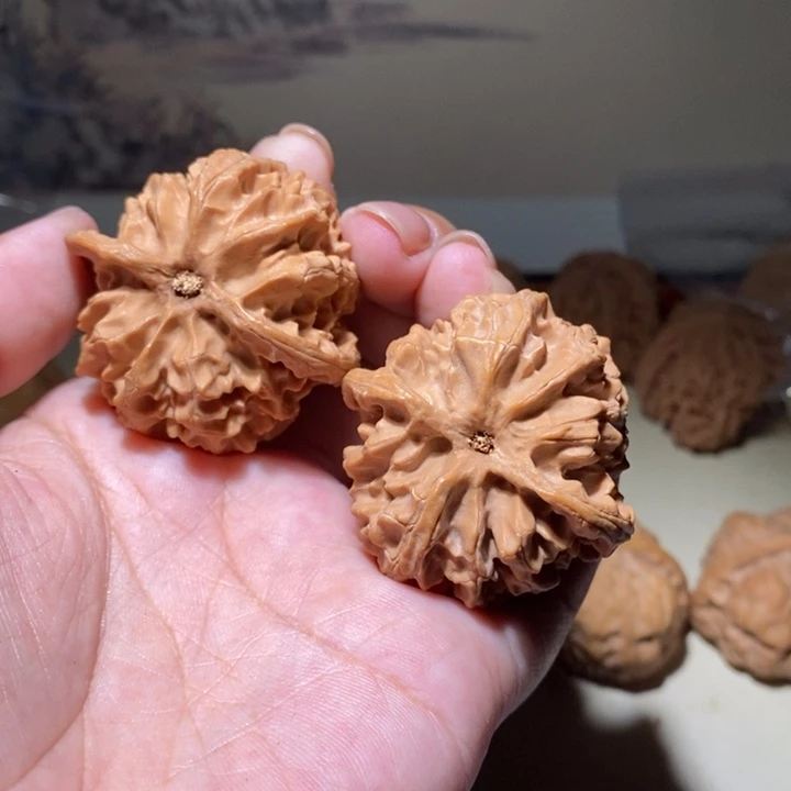 把件文玩核桃42苹果园