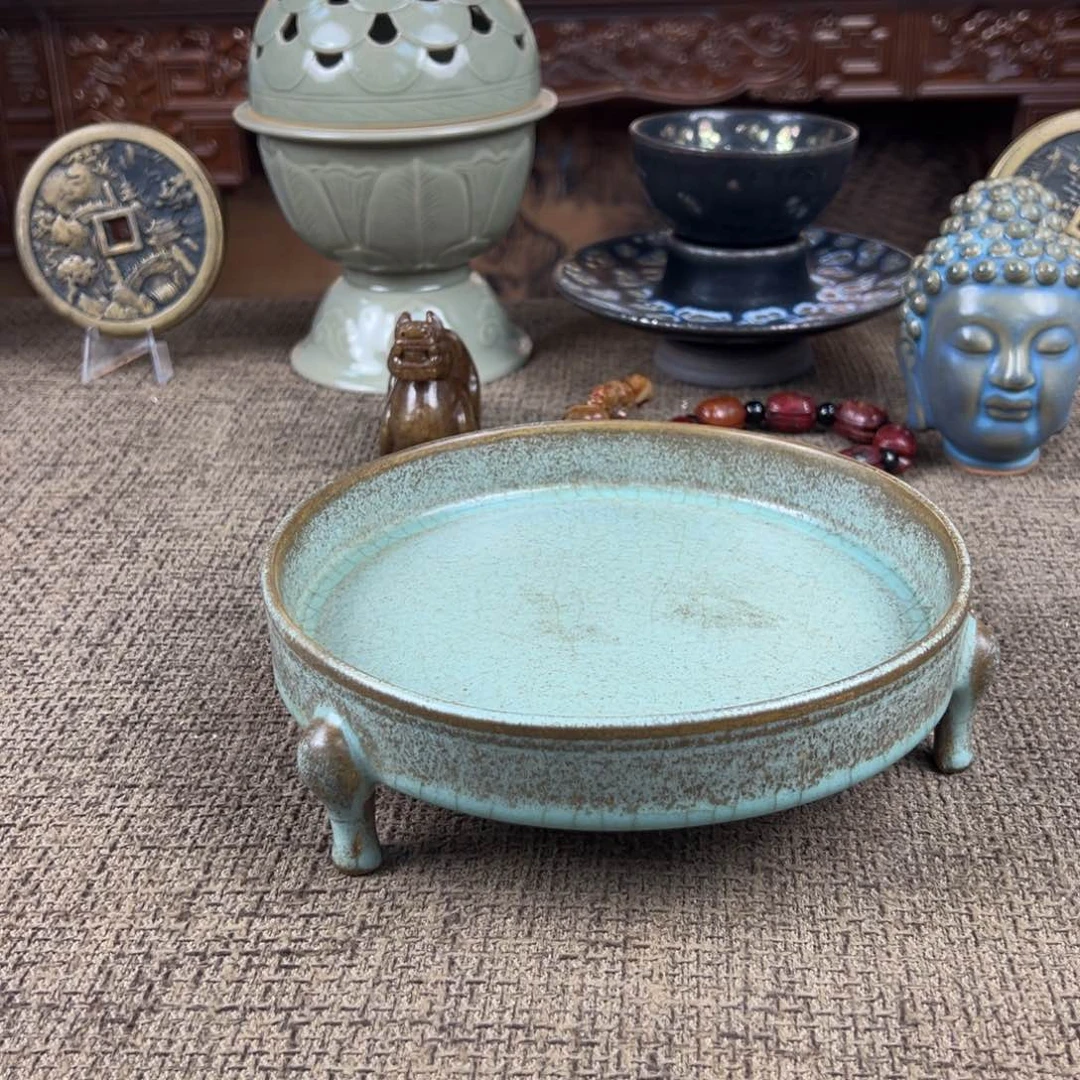 Lao窑瓷直播间开门货陶瓷艺术品正能量开门