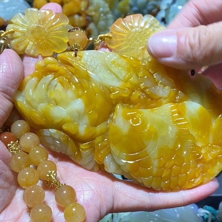 岫玉岫玉吊坠未镶嵌