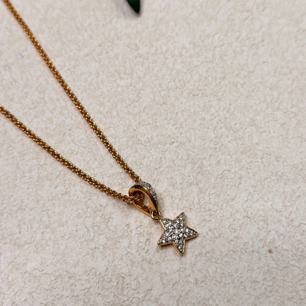 90新 Swarovski/施华洛世奇 【六六中古】孤品精美项链th6296链长47