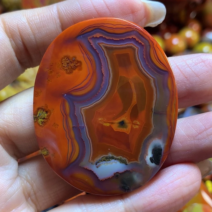 玛瑙/玉髓战国红吊坠未镶嵌