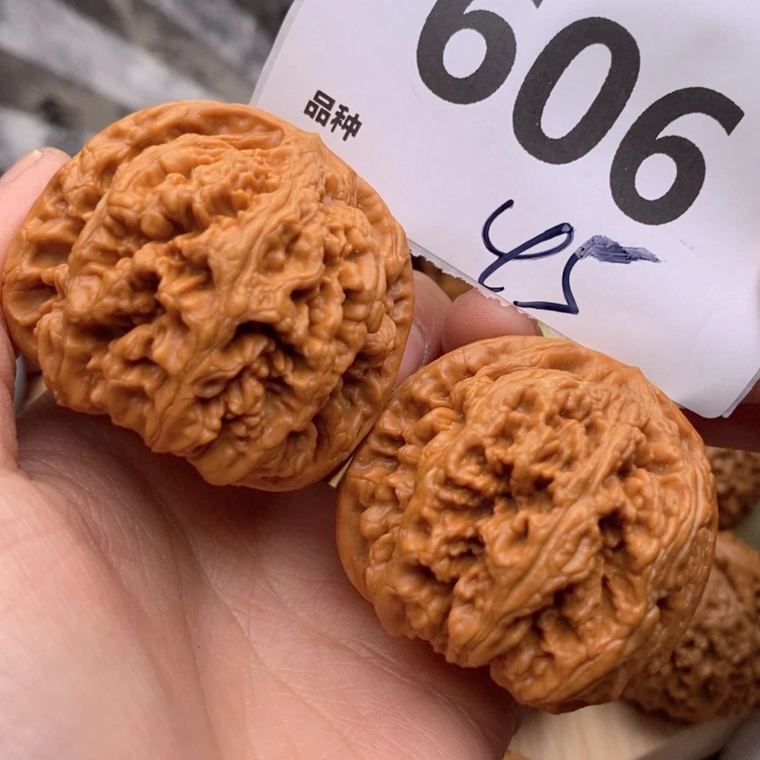 文玩核桃把件606号45粗筋
