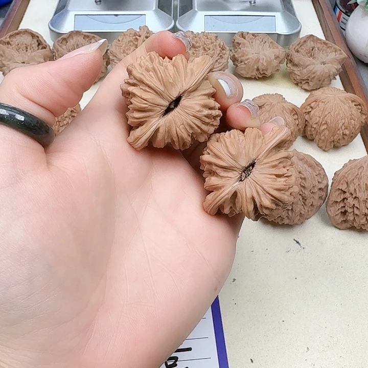 文玩核桃吊坠?****?43全品原装无药山地四座楼