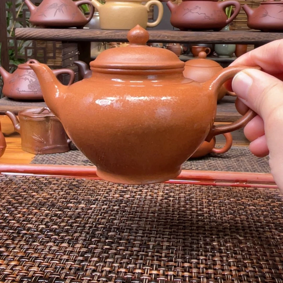 茶壶紫砂宜兴原矿紫砂手工制200