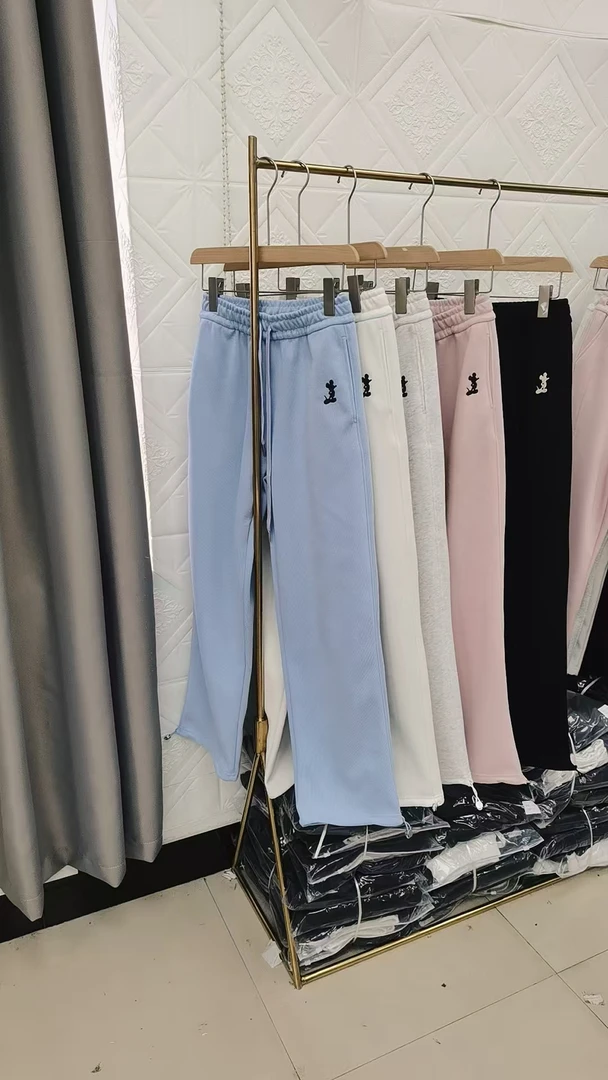 【春款】981-1窄版直筒阔腿裤女款休闲显瘦高腰百搭阔腿裤