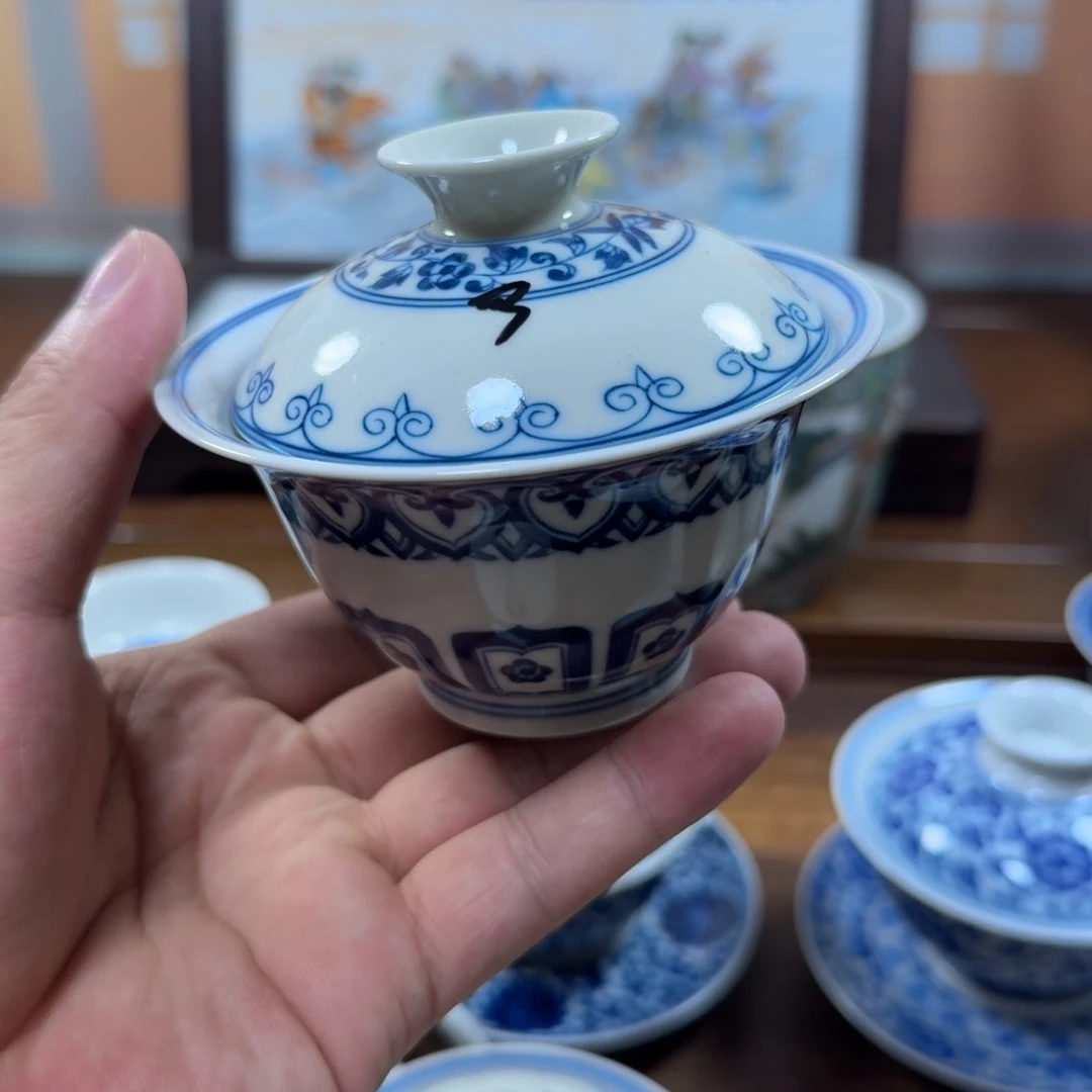 建***人全手工全手绘陶瓷