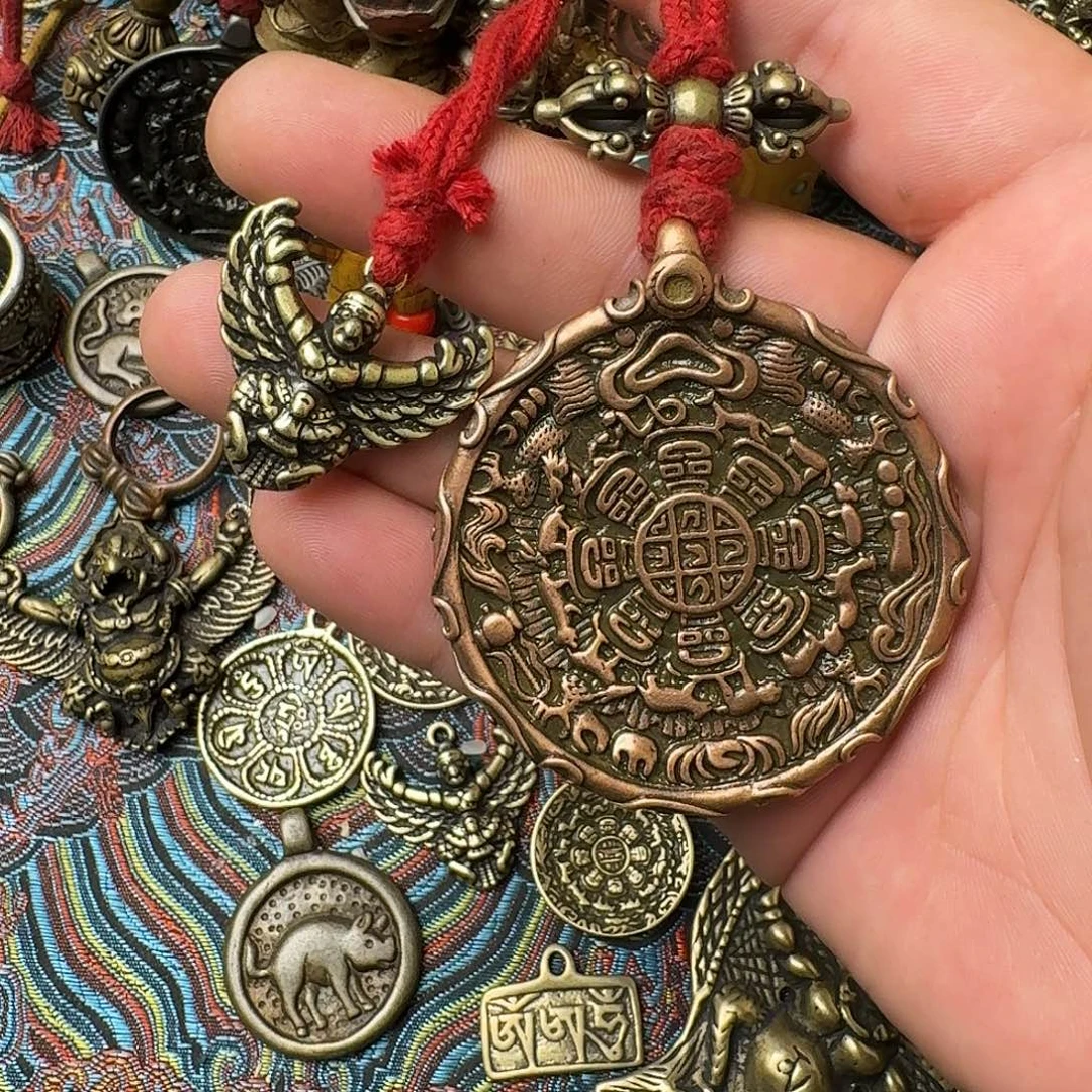 Y***o藏式风格九宫八卦牌