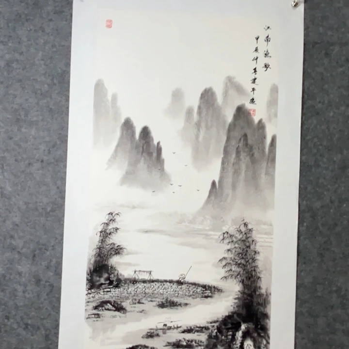 国画精品手绘国画作品