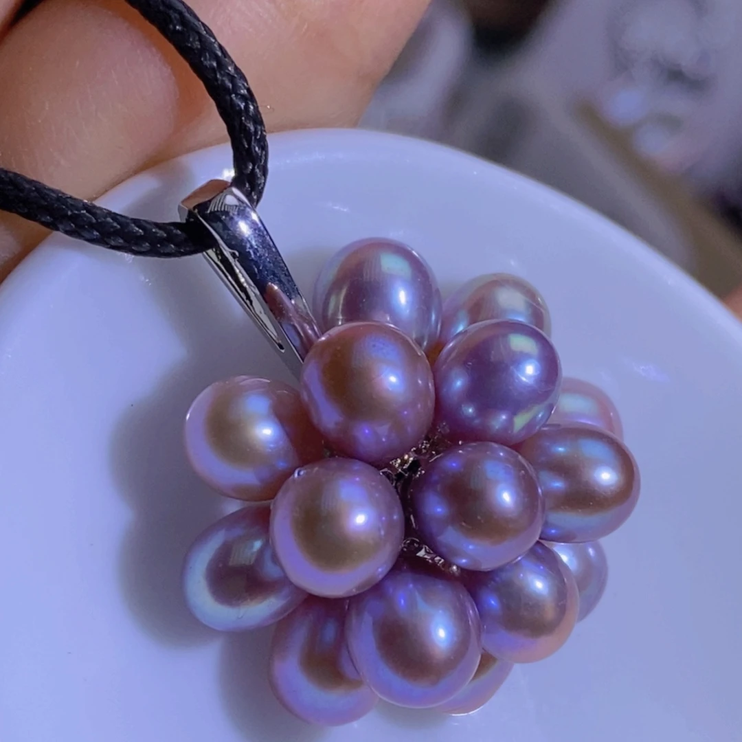 淡水珍珠合金天然淡水珍珠（微瑕）
