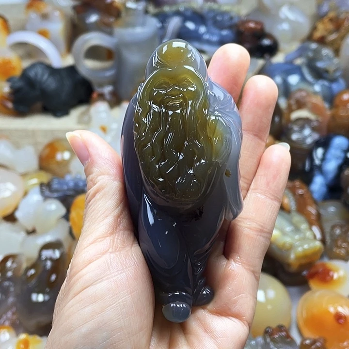 玛瑙/玉髓饰品未镶嵌自*