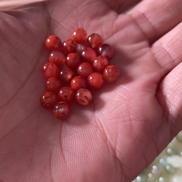 颈饰未镶嵌南红玛瑙