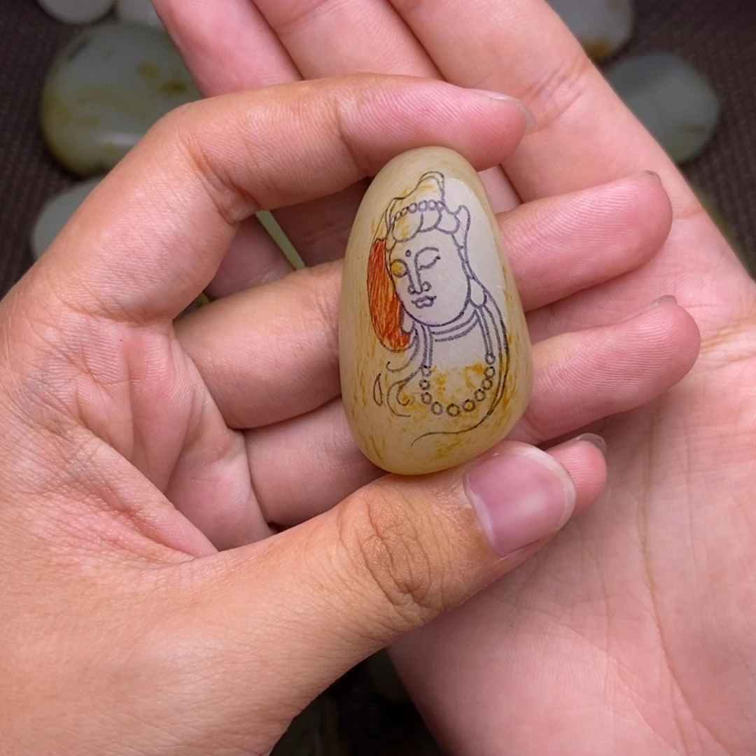 吊坠未镶嵌定制和田玉