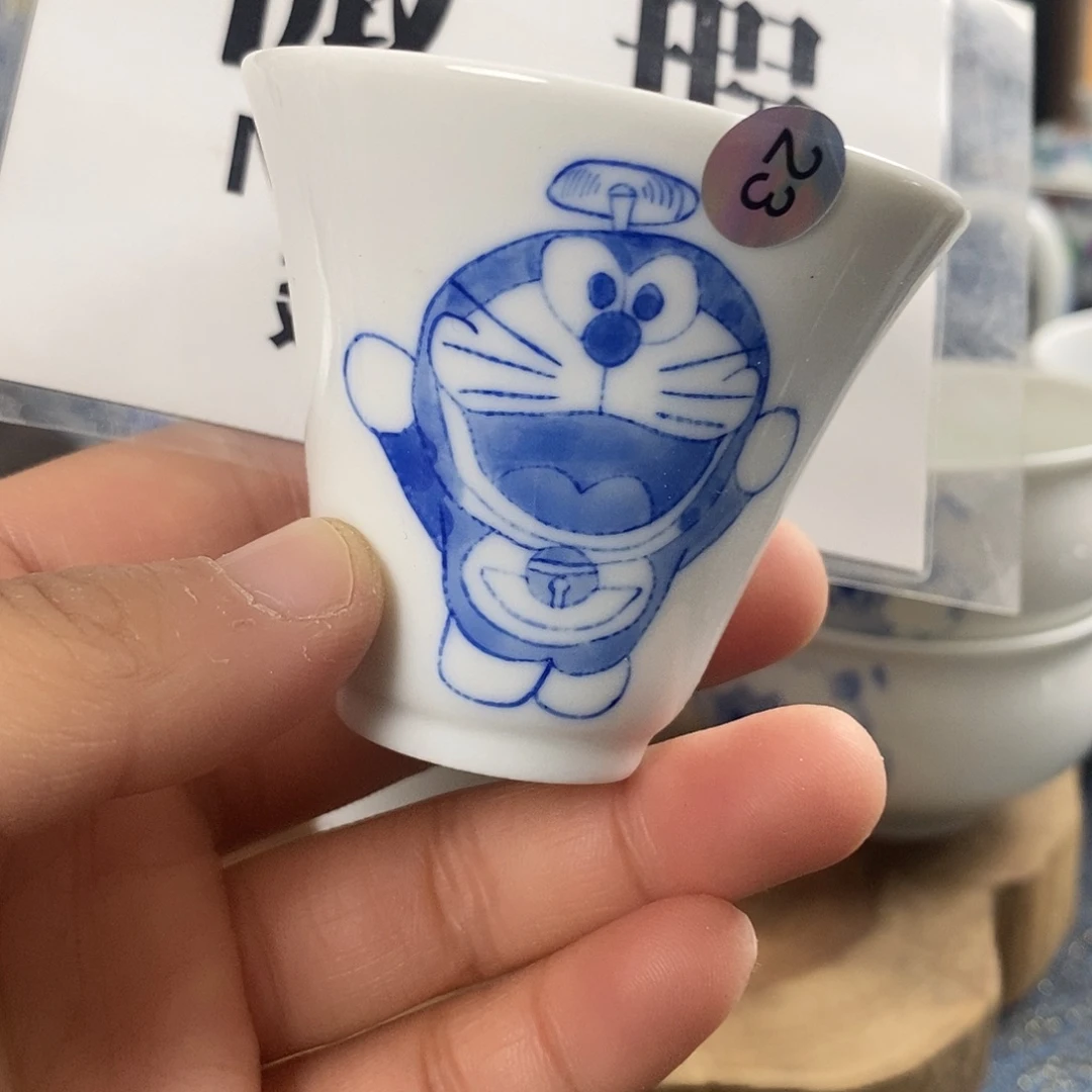 瓷片景德镇手绘青花茶器23