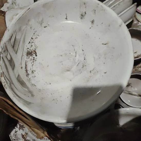 瓷发两个汤盘口径22