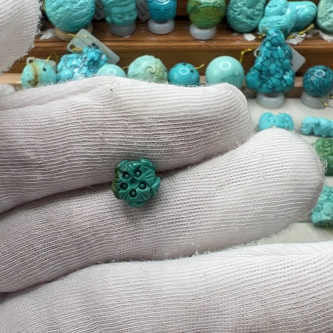 绿松石莲花 未镶嵌