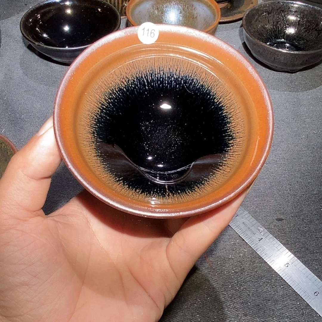茶盏禄存建盏主人杯116