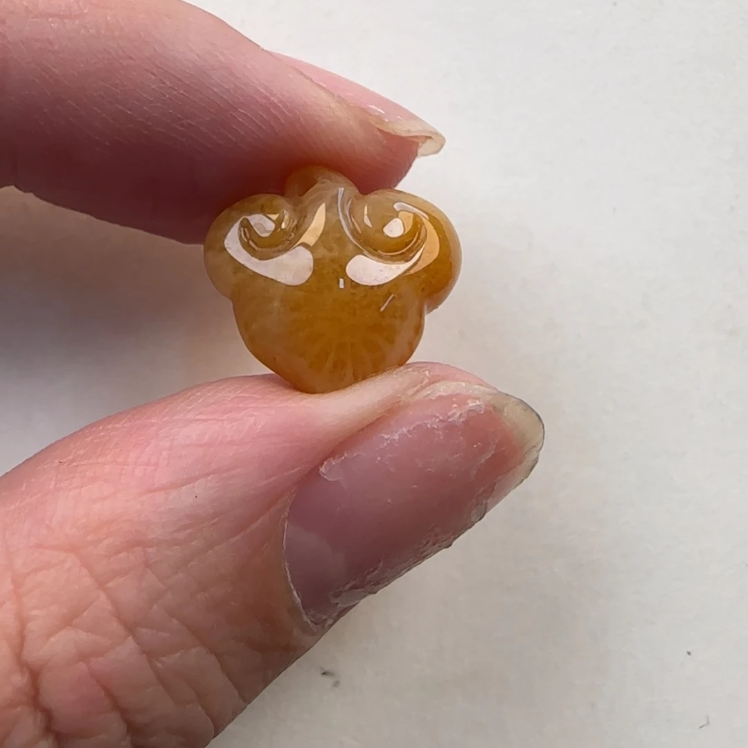 硅化珊瑚（珊瑚玉）未镶嵌颈饰