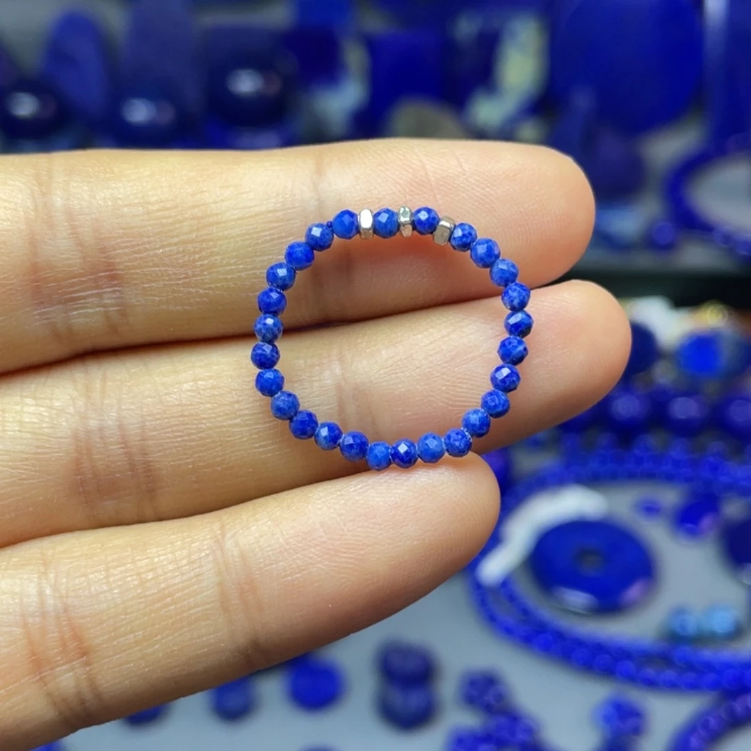 青金石未镶嵌2mm戒圈