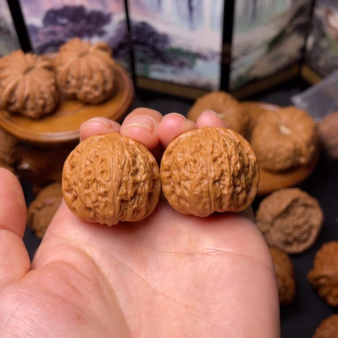 s***r把件文玩核桃32全品乾隆磨