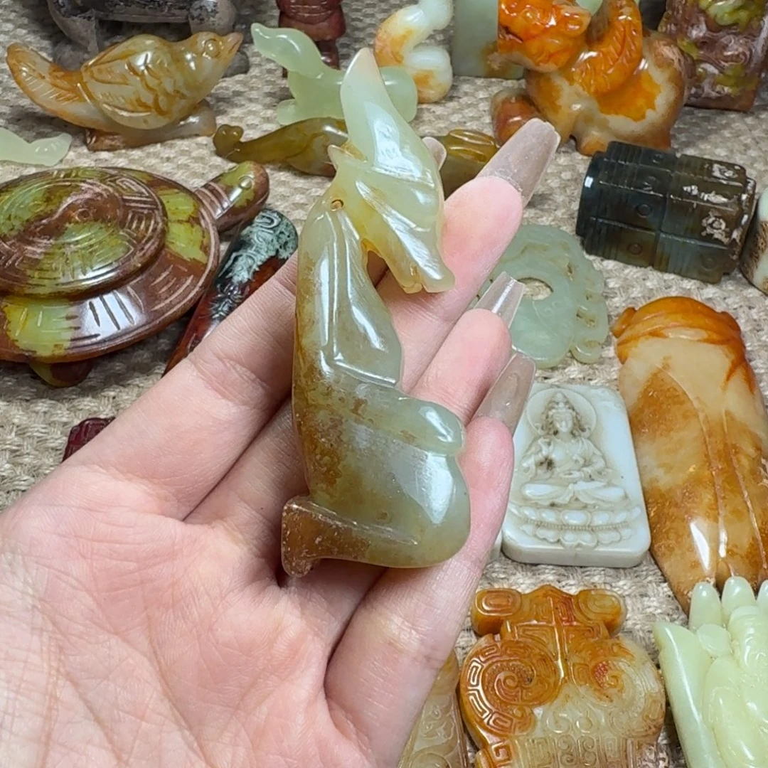 白玉菩提吊坠挂件
