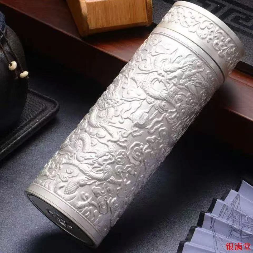 精美九龙杯高品质保温杯