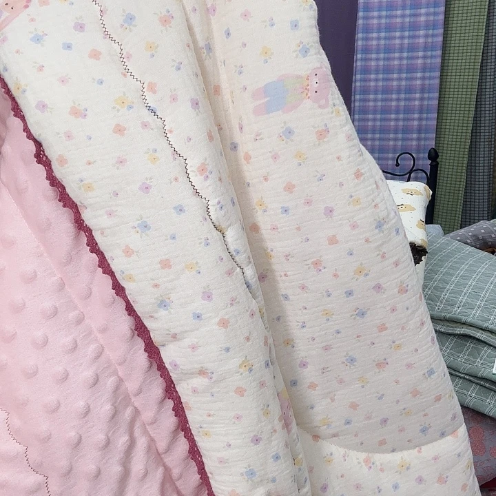 棉1.5米×2米皱皱沙豆豆被