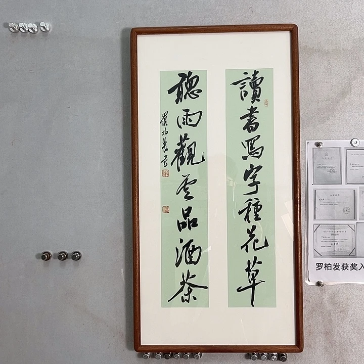 书法罗柏发老师的作品