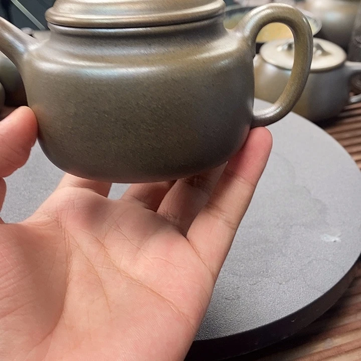 宜兴紫砂柴烧德钟
