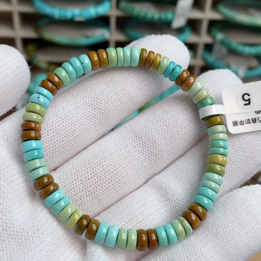 绿松石未镶嵌薄荷生巧5号卡5.5-6