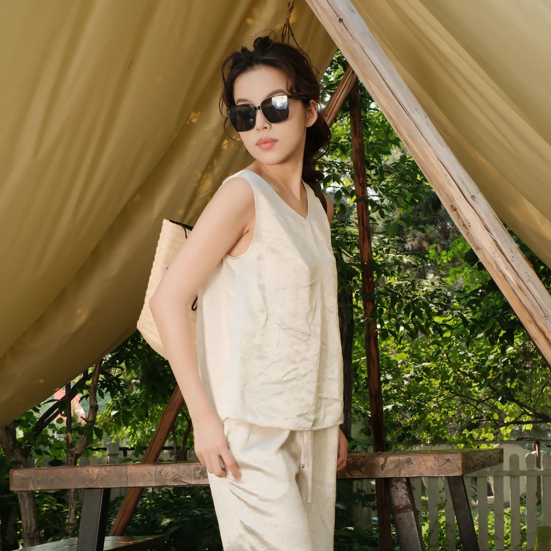 春夏新款醋酸背心24113259/24113255