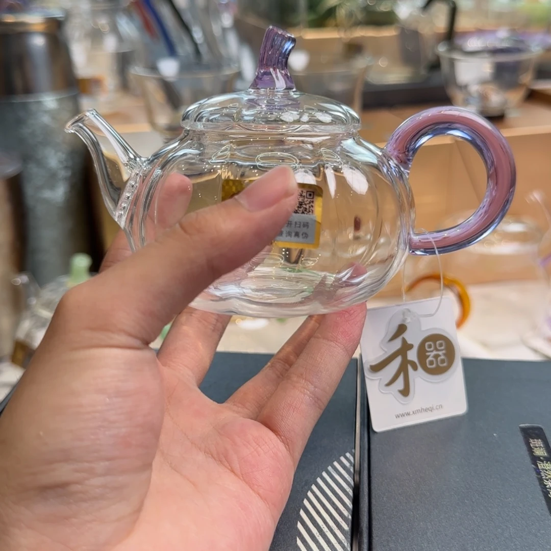 禾器福蔓壶浅紫色