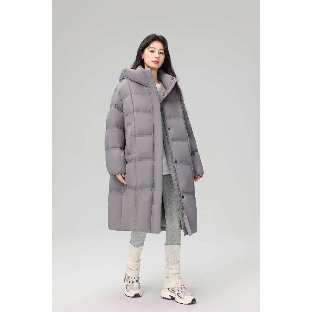 YANJING/颜境新款加厚云朵泡芙感大被子极简设计羽绒服88AW8525