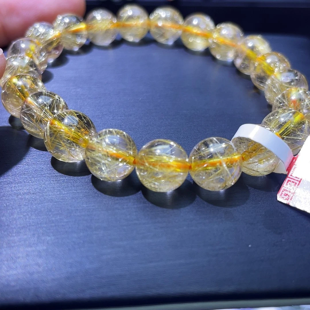 水晶手链未镶嵌黄水晶