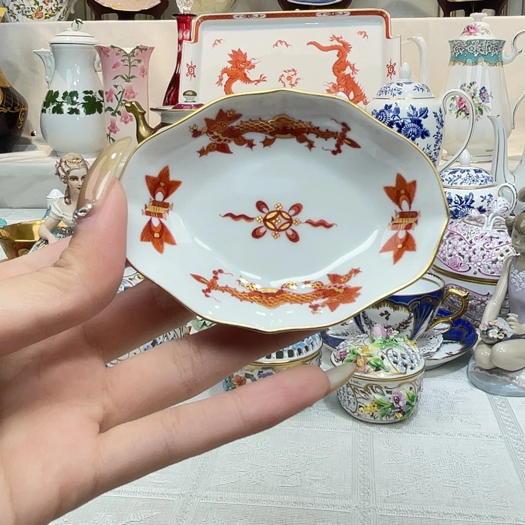 陶瓷欧美中古美物梅森一等御龙