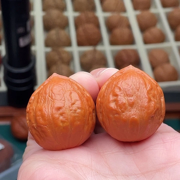 把件文玩核桃磐石龙珠