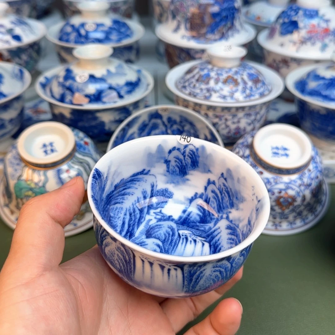 彦祖纯手工手绘茶具146