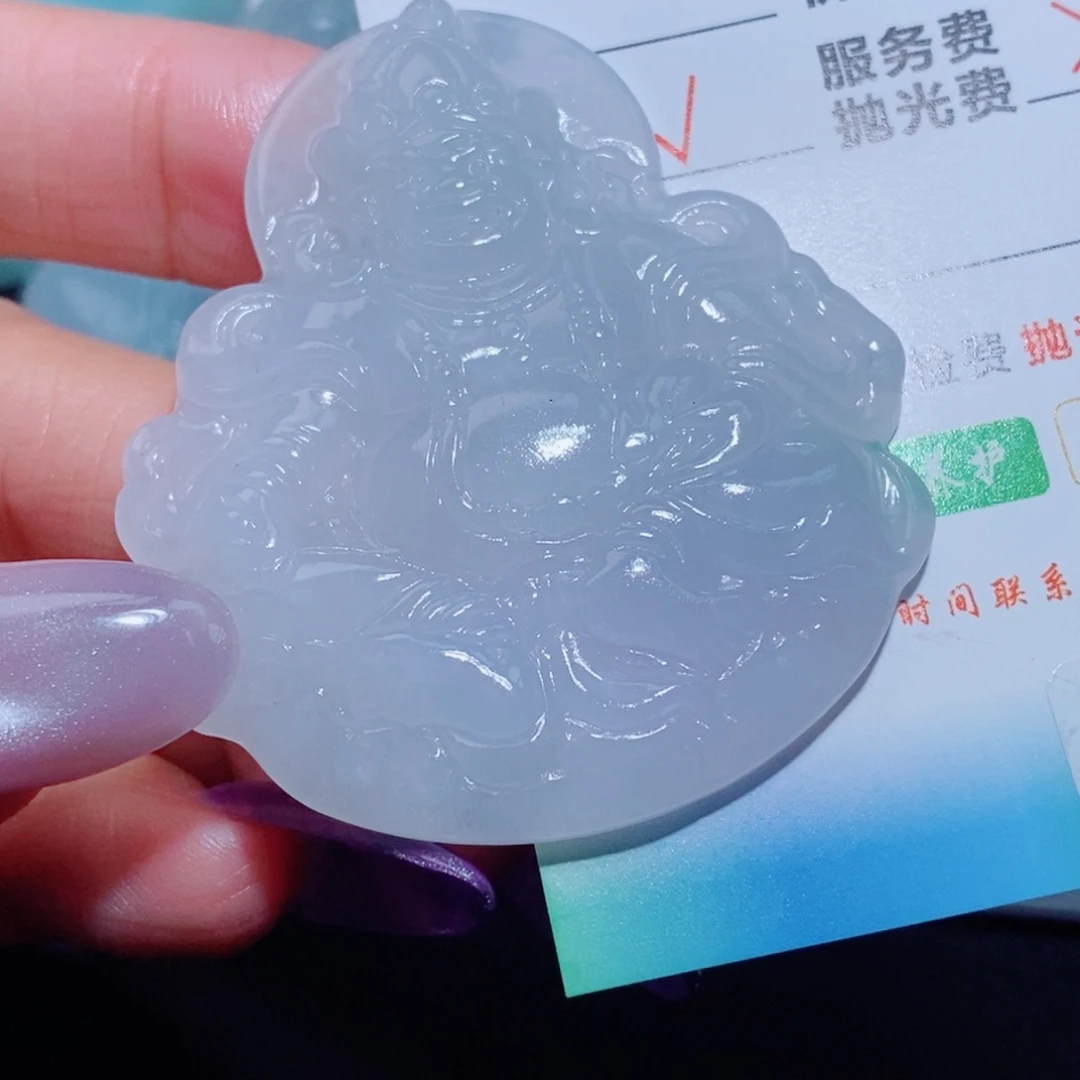 定制翡翠未镶嵌定制翡翠毛货挂件