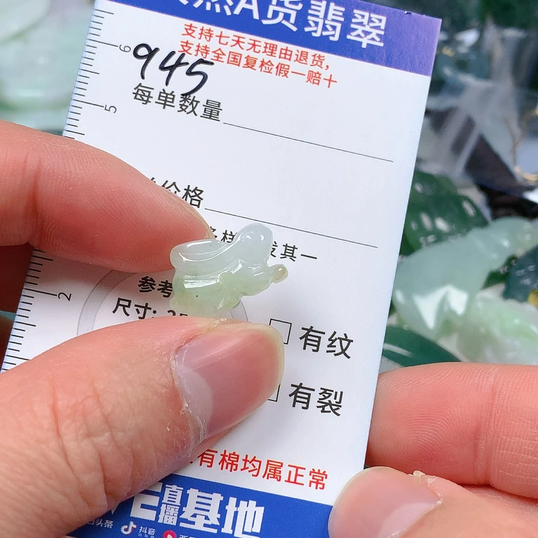 翡翠颈饰未镶嵌天然翡翠