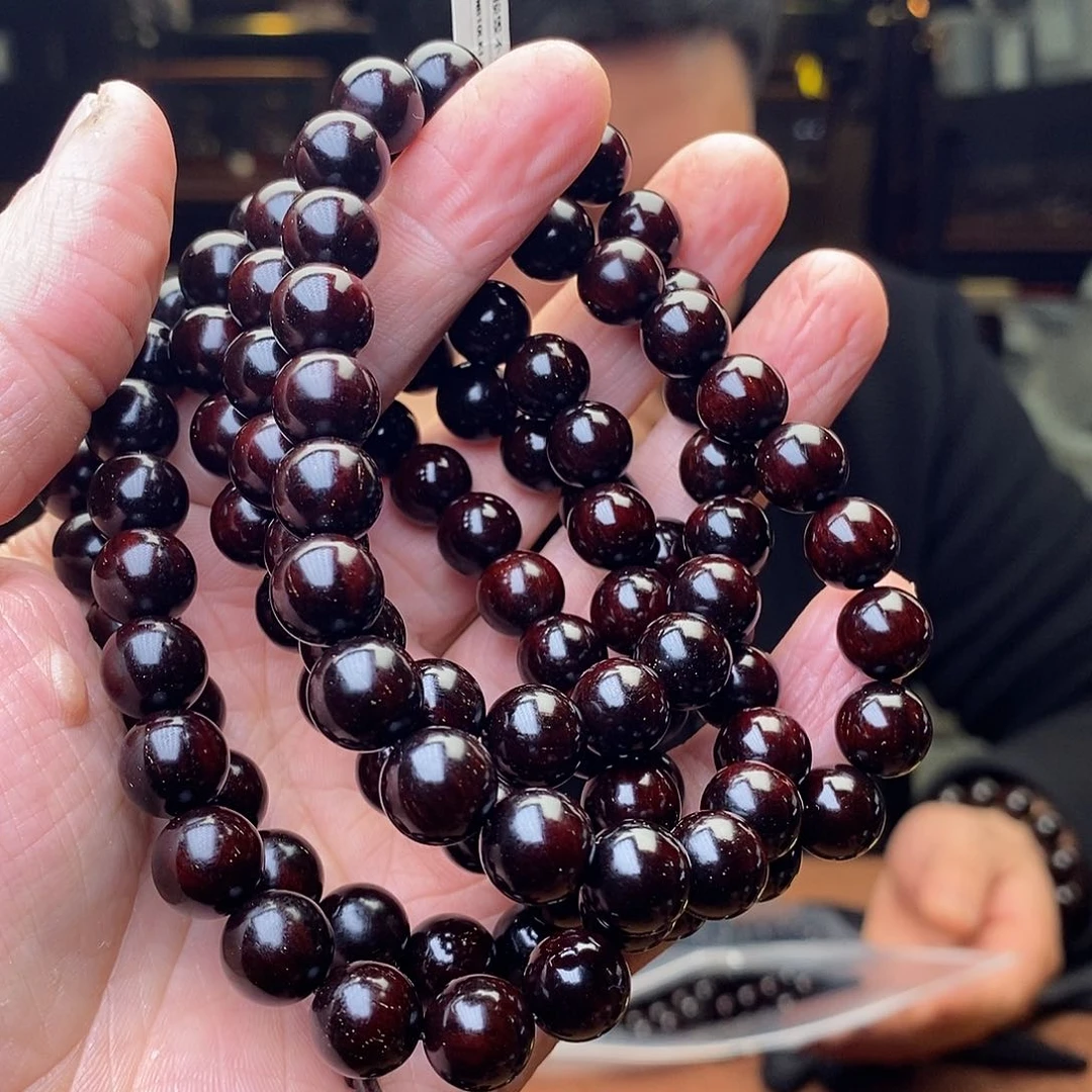 檀香紫檀（小叶紫檀）手串/手链小*10