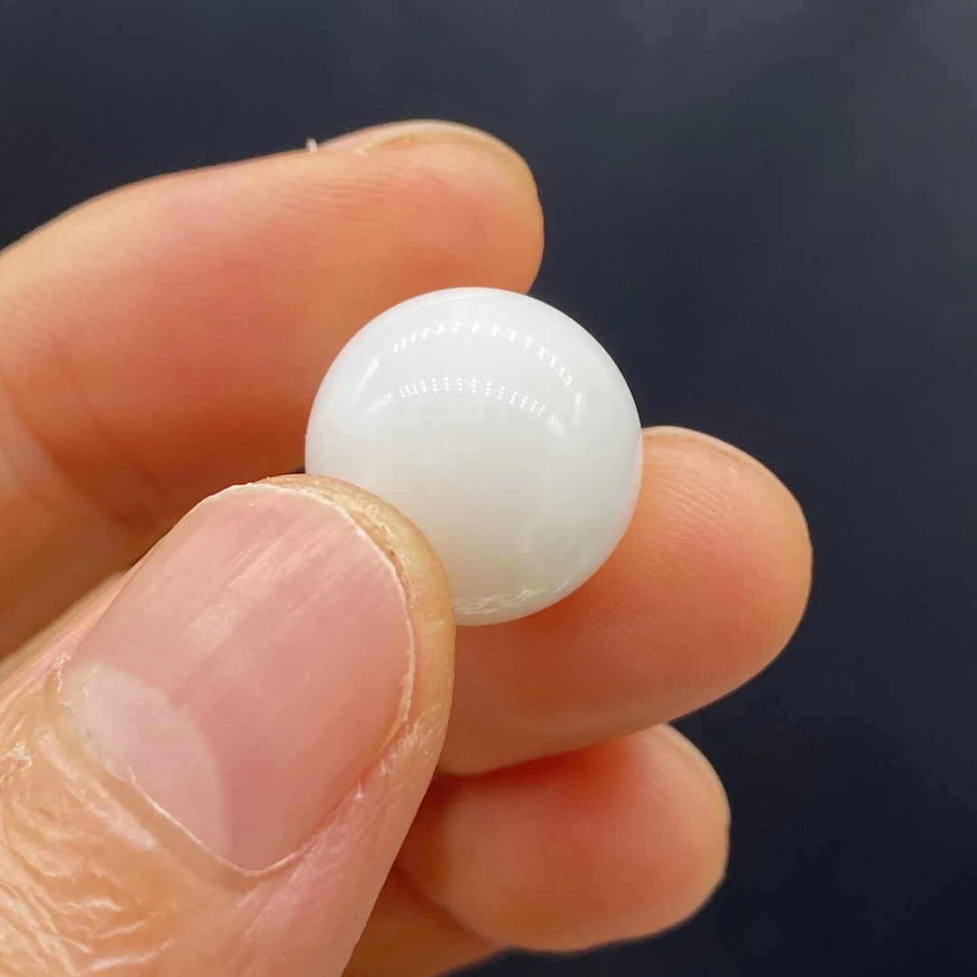 天然水晶白兔毛15.4mm