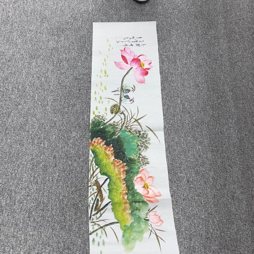 国画纯手绘字画宣纸