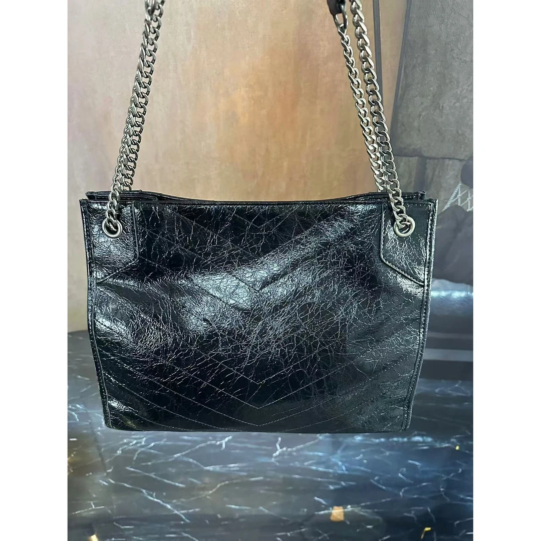 时尚新款真皮女包托特 0099 黑色