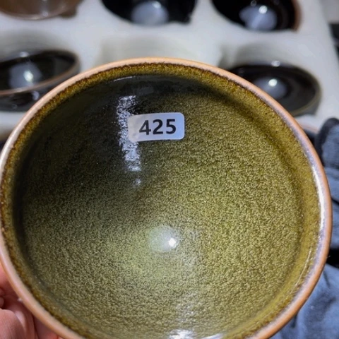 茶盏原矿原釉柴烧建盏