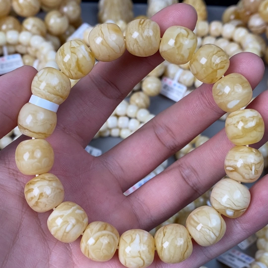 琥珀未镶嵌珠宝奇石14mm