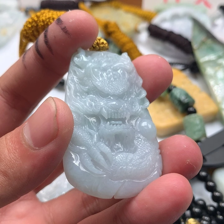 颈饰未镶嵌翡翠保真天然a货翡翠